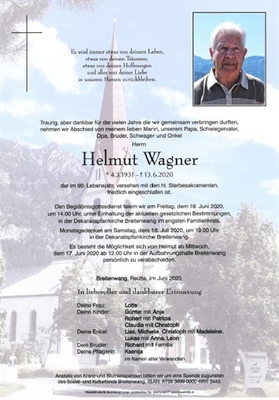 Foto für Ehrenkommandant ABI Helmut Wagner verstorben